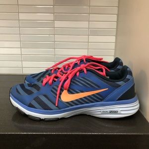 Nike Dual Fusion TR Blue women’s Training Shoes 579812-404